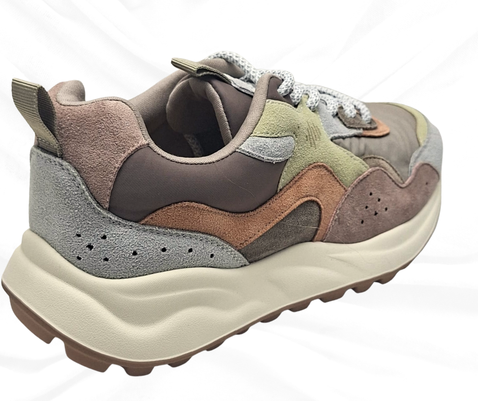 Gold&Gold GB1000 verde sneaker donna con lacci