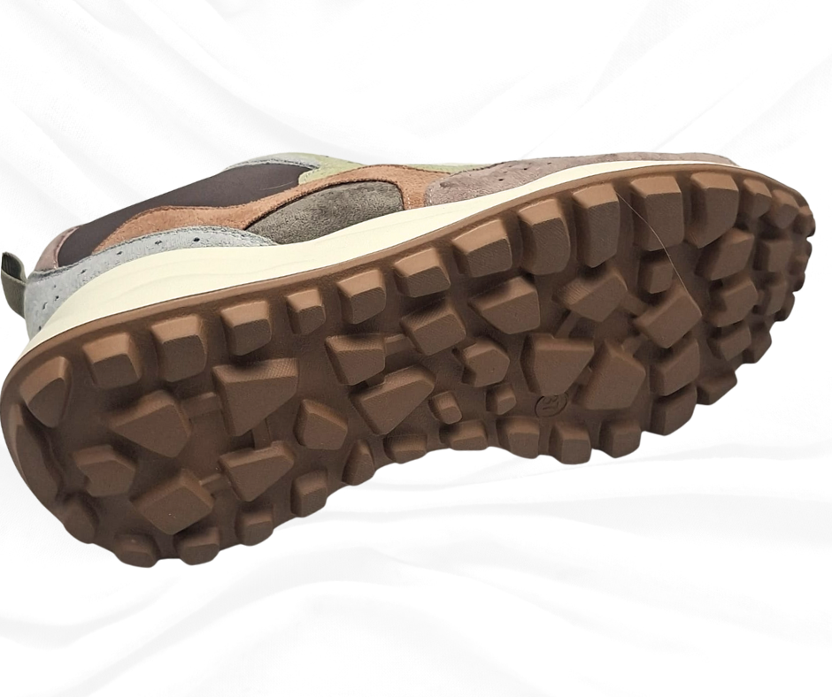 Gold&Gold GB1000 verde sneaker donna con lacci