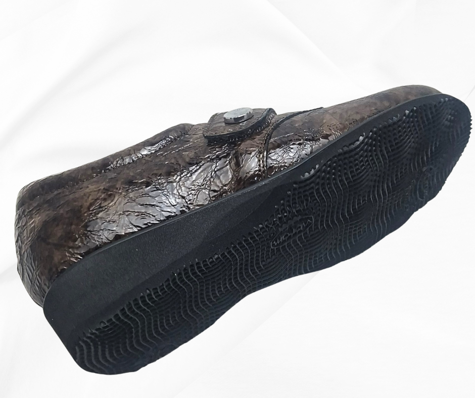 ECOSANIT GRAZIOSA CASTAGNA scarpa sanitari con stretch predisposta per plantari