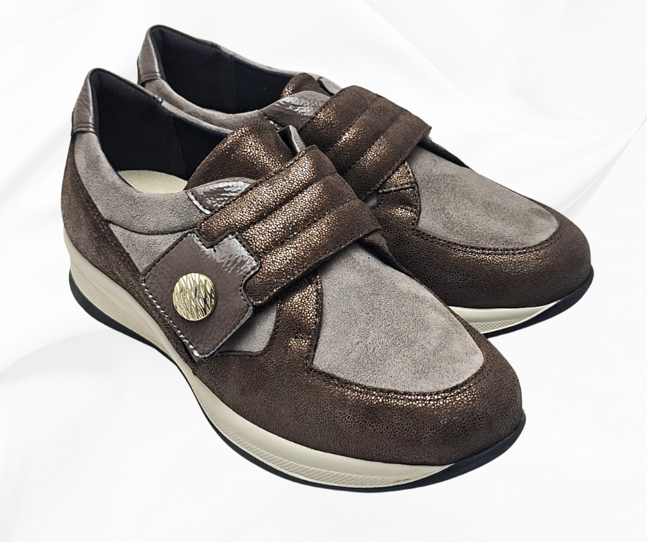 ECOSANIT INCANTO 2 testa di moro scarpa sanitaria con stretch predisposta per plantari