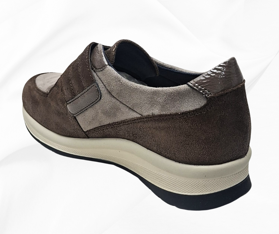 ECOSANIT INCANTO 2 testa di moro scarpa sanitaria con stretch predisposta per plantari