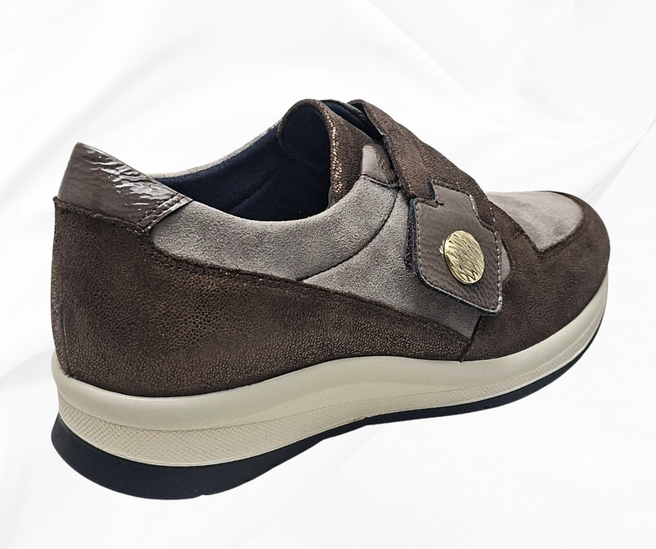 ECOSANIT INCANTO 2 testa di moro scarpa sanitaria con stretch predisposta per plantari