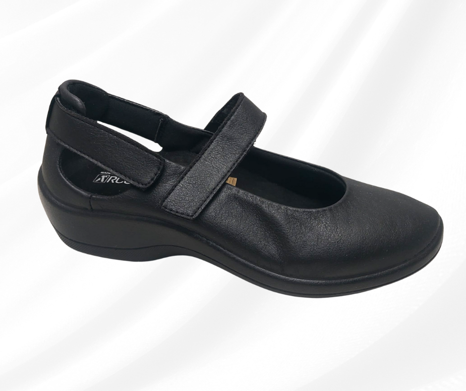 ARCOPEDICO MINAMI BLACK scarpa ultramorbida per piedi sensibili