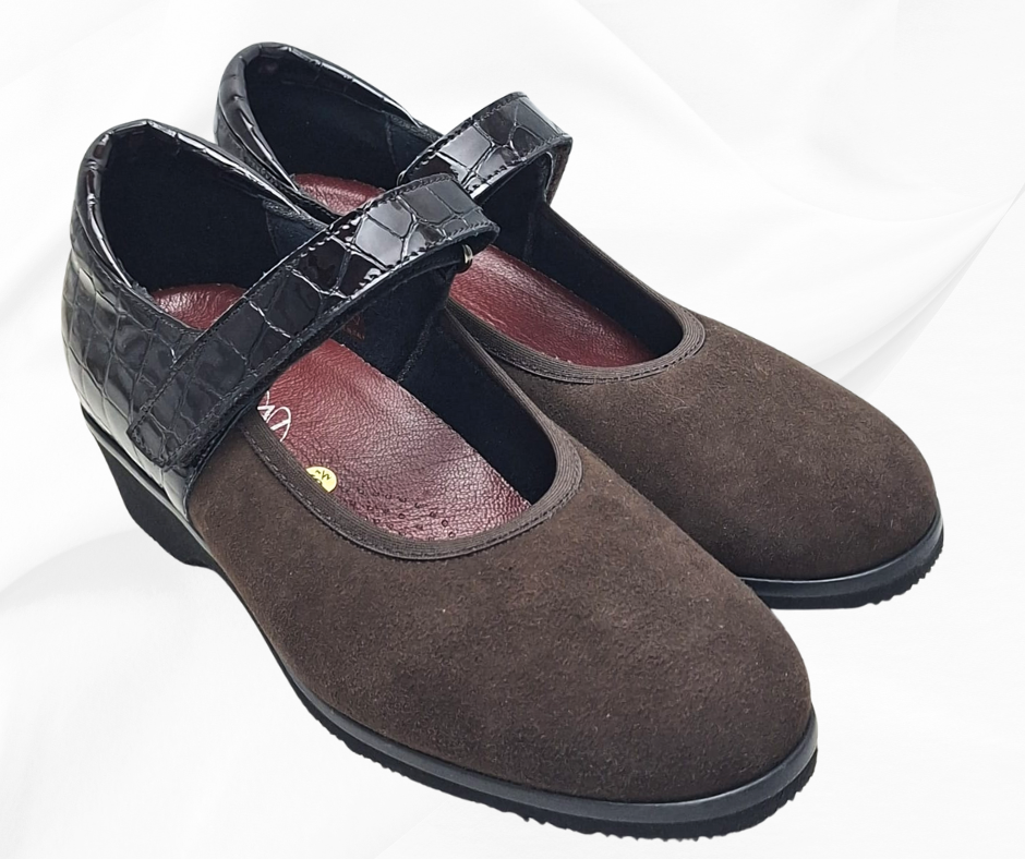 MARAL R001 TESTA DI MORO scarpa molto morbida con stretch predisposte per plantari