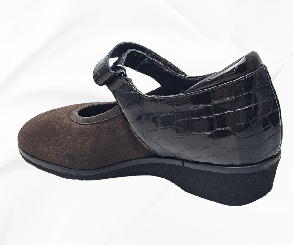 MARAL R001 TESTA DI MORO scarpa molto morbida con stretch predisposte per plantari