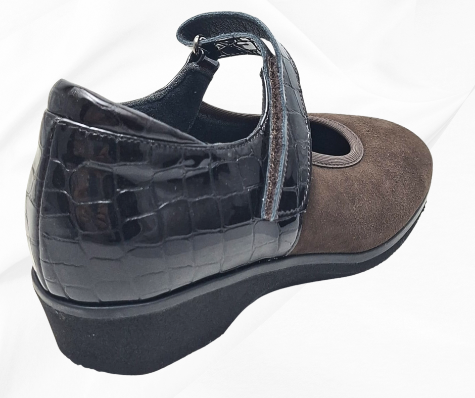 MARAL R001 TESTA DI MORO scarpa molto morbida con stretch predisposte per plantari