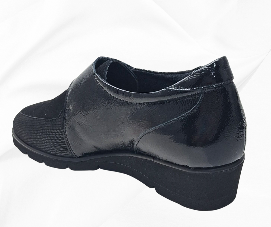 MARAL R004 NERO scarpa molto morbida con stretch predisposte per plantari