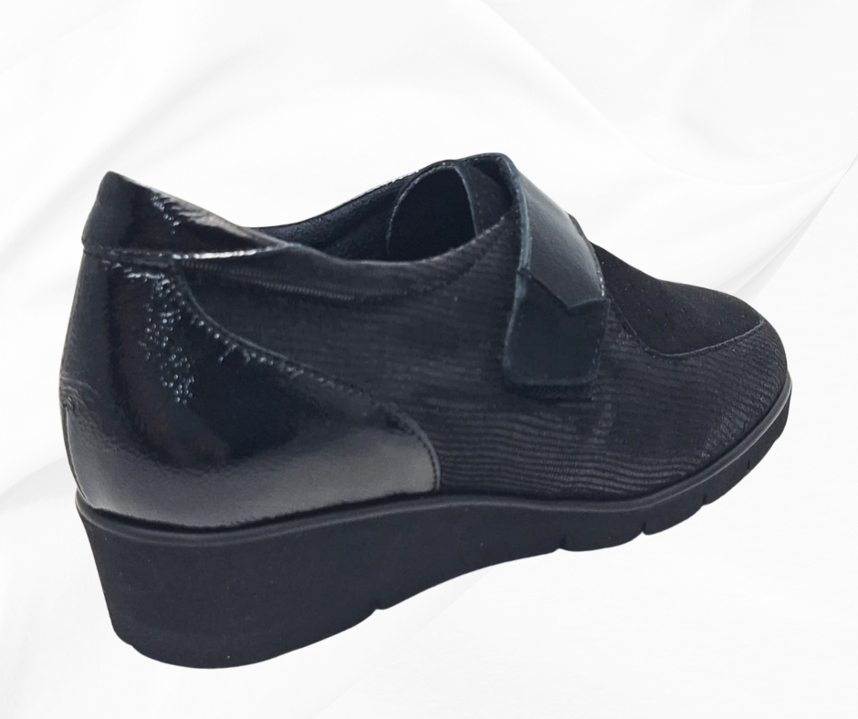 MARAL R004 NERO scarpa molto morbida con stretch predisposte per plantari