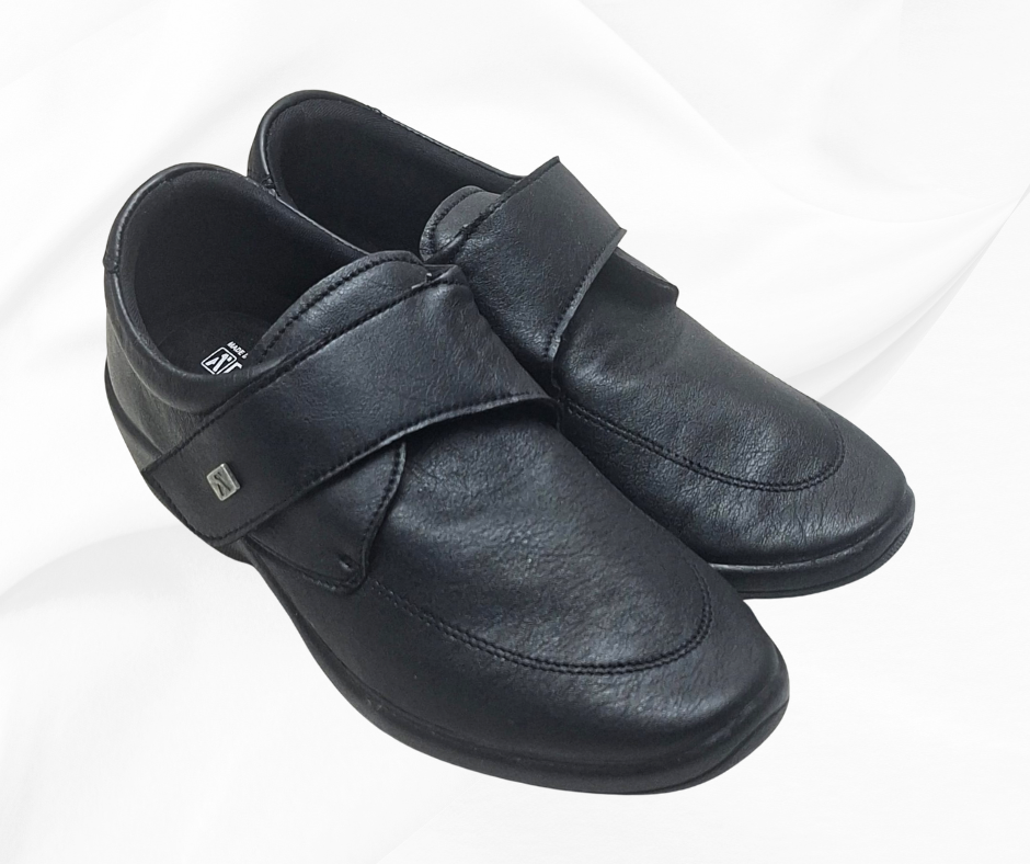 ARCOPEDICO REPOVESI BLACK scarpa ultramorbida con stretch