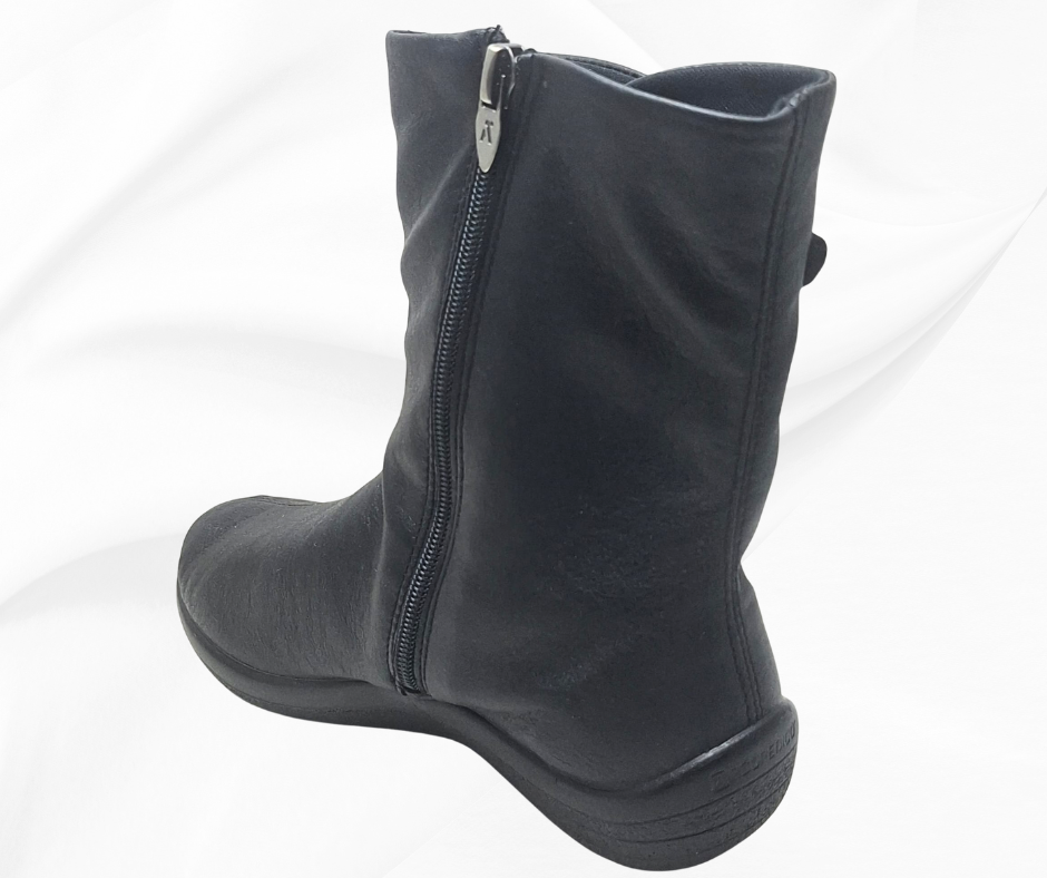 ARCOPEDICO ZION BLACK stivaletto comodo donna ultramorbido